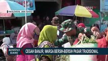 Cegah Banjir, Warga Bersih-Bersih Pasar Doro Pekalongan