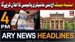 ARY News 4 PM Headlines 29th January 2024 | SBP will announce new monetary policy today