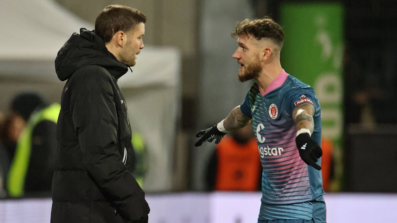 Hürzeler über Beziehung zu Hartel: 'Auf dem Platz hätte ich ihn in den Arsch getreten'