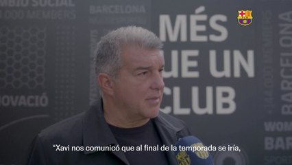 Laporta's Comments on Xavi ⚽