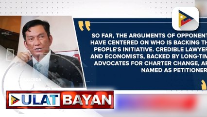 Rep. Salceda, nanindigan na hindi basta puwedeng balewalain ng Comelec ang People's Initiative