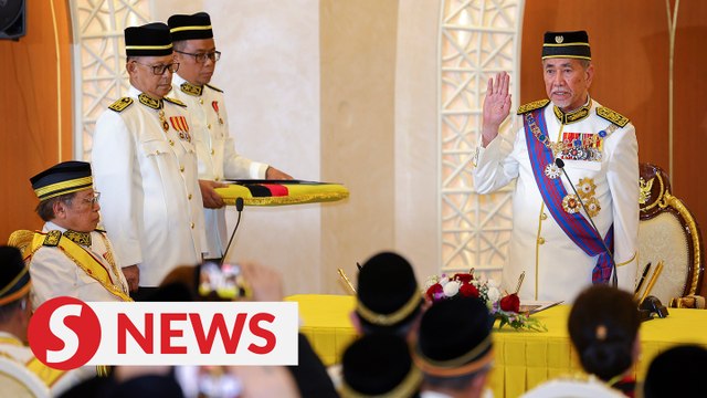 Wan Junaidi sworn in as Sarawak governor