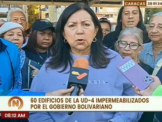 Caracas | Impermeabilizan 60 edificios de la UD-4 en la parroquia Caricuao