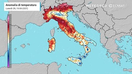 TEMPERATURE ALTE IN MONTAGNA