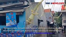 Warga Gelar Resepsi Pernikahan di Tengah Perlintasan KA di Tanjung Priok
