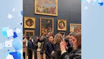 شاهد: نشطاء بيئيون يسكبون الحساء على لوحة الموناليزا في متحف اللوفر بباريس