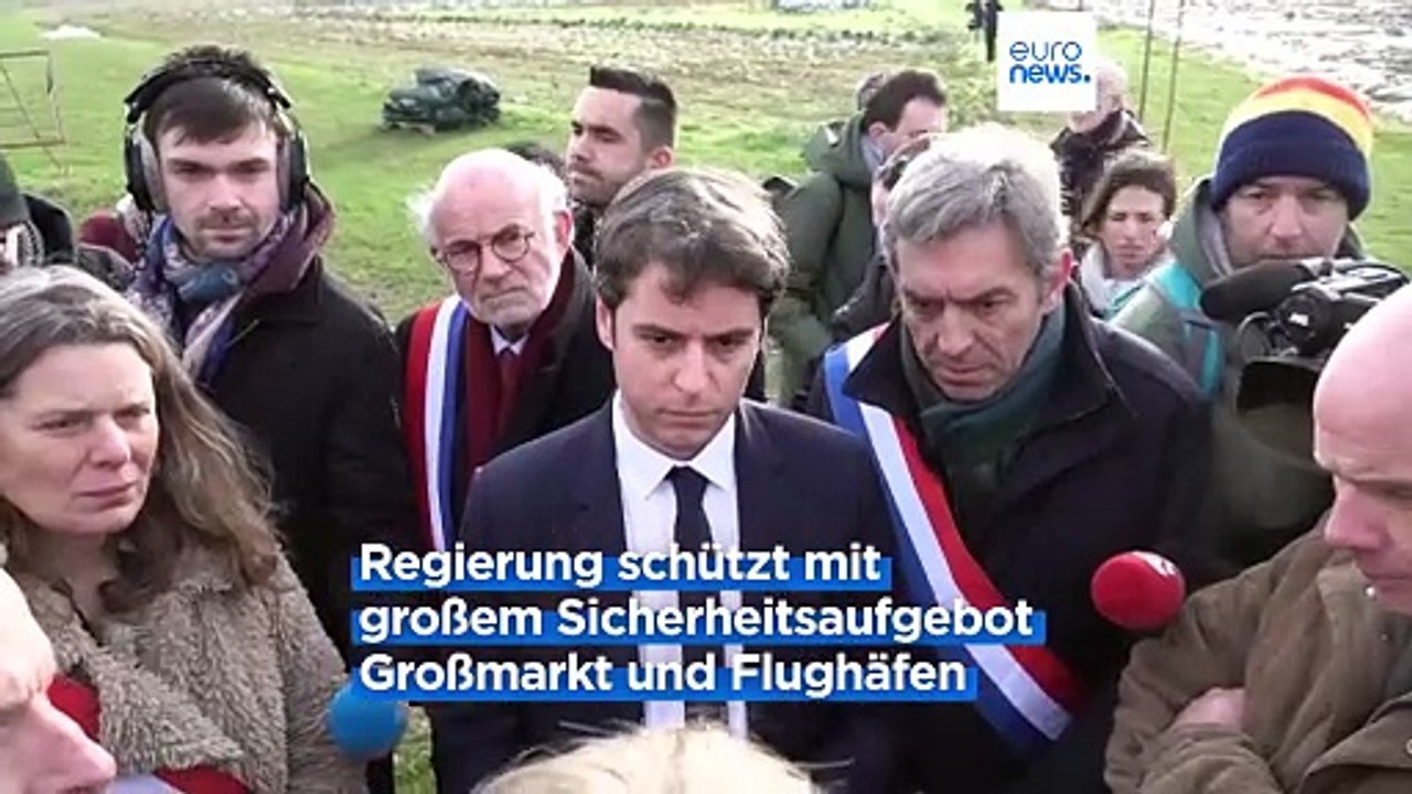 'Belagerung von Paris': Bauernblockaden erreichen französische Hauptstadt