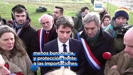 Un gran despliegue de seguridad trata de impedir bloqueos de agricultores en París y otras ciudades