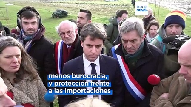 Un gran despliegue de seguridad trata de impedir bloqueos de agricultores en París y otras ciudades