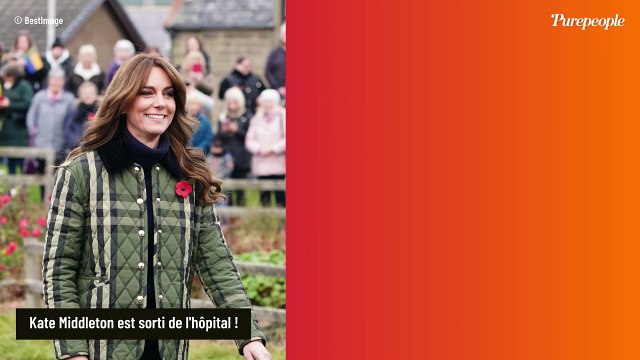 Kate Middleton est sortie en toute discrétion de l'hôpital après sa mystérieuse opération de l'abdomen