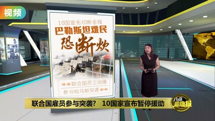 突发！10国暂停援助联合国机构，原因竟与巴勒斯坦冲突有关 ✈️