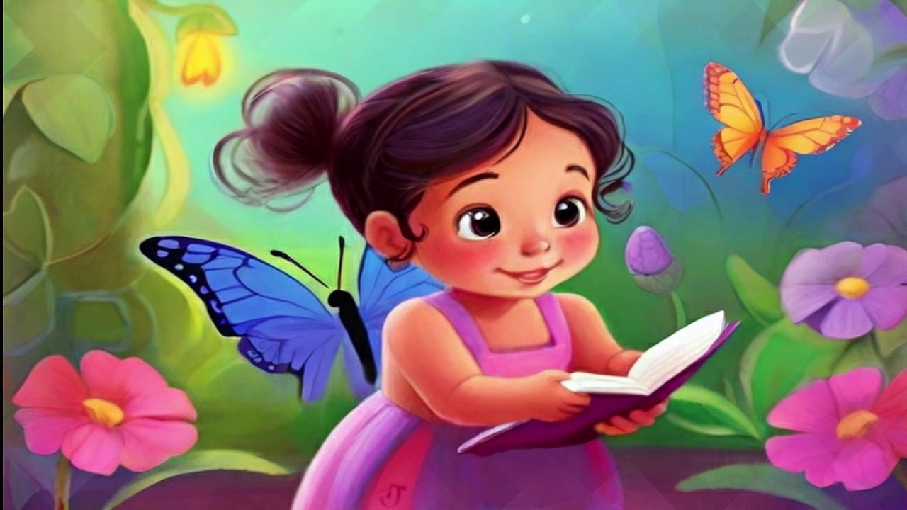 Colorful garden, little butterfly| #storytimeadventures #story #storytime #stories #childrensstory