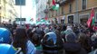 Milano, al corteo pro Palestina l'anziana avvolta dalla kefiah sfida il cordone dei carabinieri