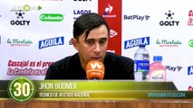 Estoy avergonzado con la hinchada Jhon Bodmer, técnico de Atlético Nacional