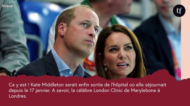 Kate Middleton sortie de l'hôpital : bientôt la fin du silence à Buckingham ?