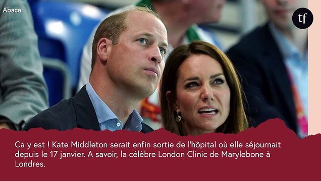 Kate Middleton sortie de l'hôpital : bientôt la fin du silence à Buckingham ?