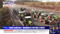 Blocage de Paris: les agriculteurs bloquent l'A10 à hauteur de Longvilliers dans les Yvelines
