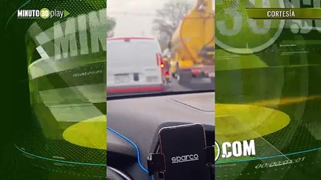 Por fatal accidente de tránsito, movilidad reducida en la Av. Regional cerca de la estación La Estrella