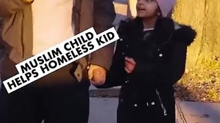 Muslim Child HELPS Syrian Family! #shorts