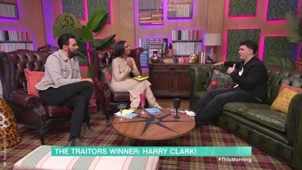 The Traitors star Harry responds to Mollie romance rumours