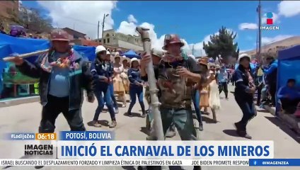 Arranca el Carnaval Minero en las calles de Potosí, Bolivia