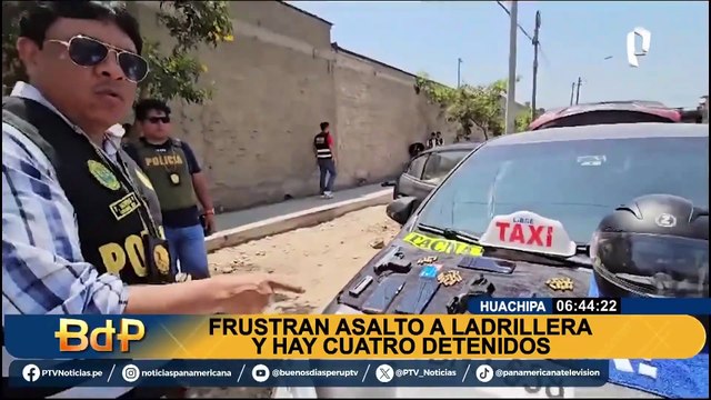 Huachipa: capturan a delincuentes que pretendían robar 150 mil soles de ladrillera