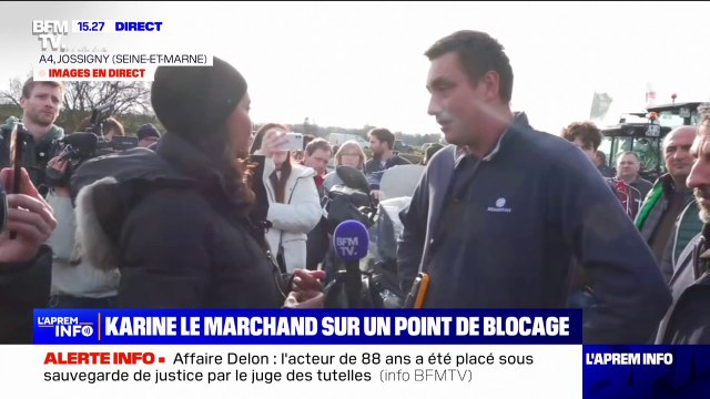 Karine Le Marchand aux agriculteurs: Les consommateurs peuvent changer la donne, à un moment donné il faut arrêter d'acheter de la merde