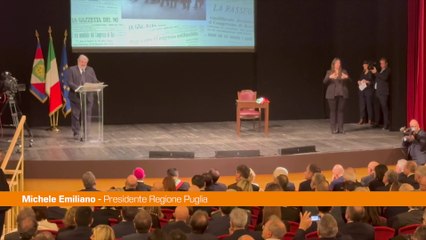 Emiliano "Da Bari ripartì il cammino del Popolo italiano"