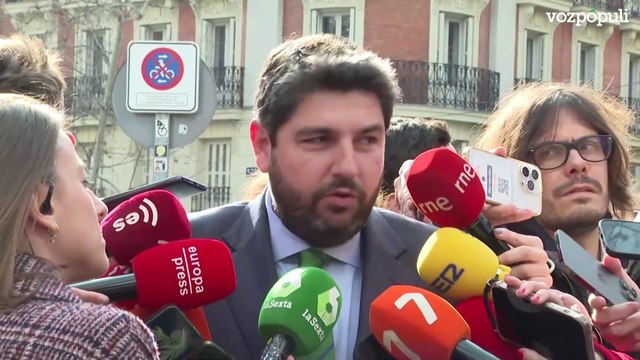 López Miras dice que término 'fachosfera' es propio del sectarismo de Sánchez