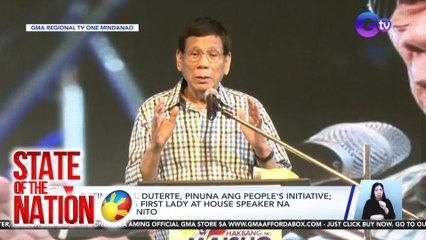 Dating Pres. Duterte: "May Drug addict tayo na presidente"; Buwelta ni PBBM: "I think it's the Fentanyl" | SONA