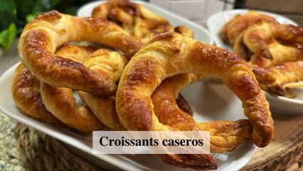 Croissants caseros - Cocina Fácil
