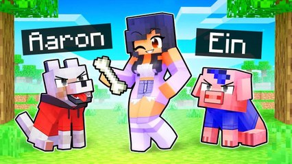 Turning Friends into ANIMALS in Minecraft!