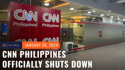 Download Video: CNN Philippines shuts down as losses mount