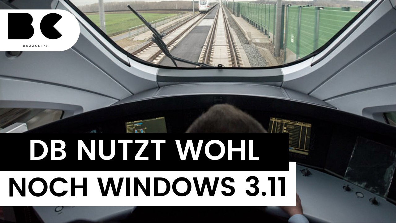 Systeme der deutsche bahn laufen auf windows 3.11