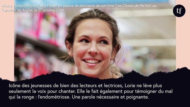 Endométriose : Lorie se livre à coeur ouvert (et il faut l'écouter)