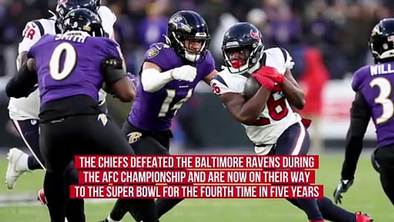 Taylor Swift kisses Travis Kelce on field after Kansas City Chiefs reach Super Bowl