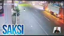 Pulis, patay matapos araruhin ng pick-up truck; kabaro nito, sugatan | Saksi