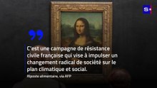 La Joconde est recouverte de soupe par des militantes