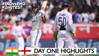 India Vs England 2nd Test Day 1 Highlights 2024