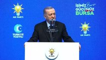 Cumhurbaşkanı Erdoğan, AK Parti Bursa İlçe Belediye Başkan Adayları Tanıtım Toplantısı'na katıldı