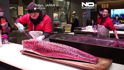 NO COMMENT | Un nuevo complejo de restaurantes y spa anima el mercado de pescado de Toyosu en Tokio
