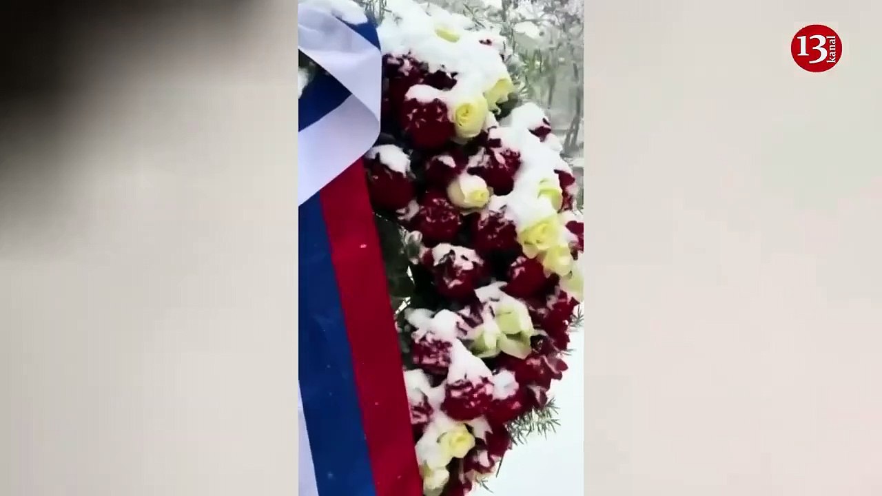 Russian flag is desecrated, thrown to the ground and trampled In Yerevan, Armenia