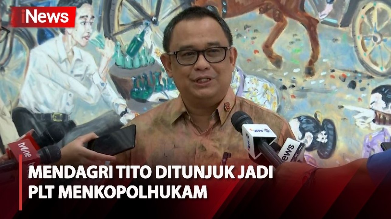 Tito Karnavian Ditunjuk jadi Plt Menkopolhukam, Istana Ungkap Alasannya