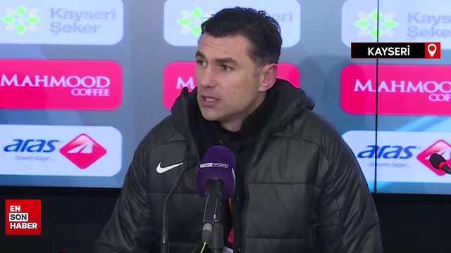 Kayserispor Teknik Direktörü Burak Yılmaz: Her mevkiye oyuncu isterim