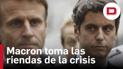 Macron toma las riendas de la crisis de los tractores en Francia ante la incapacidad de Gabriel Attal