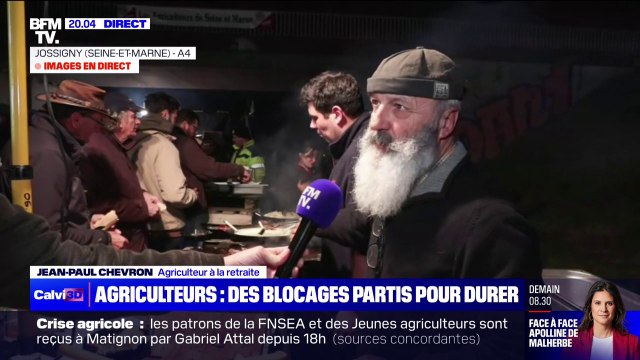 On est là pour que nos enfants puissent vivre de leur métier : Le témoignage de Jean-Paul Chevron, agriculteur à la retraite mobilisé sur l'autoroute A4