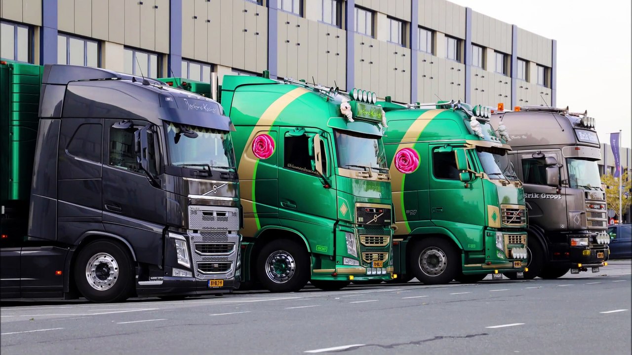 VOLVO & SCANIA SOUND!! BERTINO KOOTER & ERIK GROOT TRANSPORT_ LOUD SOUND