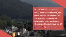 World Economic Forum Again Slammed For Lecturing Everyday Citizens About Climate Change As Attendees Flew to Davos In Private Jets