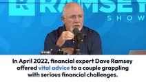 Dave Ramsey Gives Advice To A 'Broke' Couple Who Spent $30,000 On Solar Panels — 'You Need To Lock Arms And Write Down A Pledge In Blood That Says I'm Going To Quit Buying Crap I Can't Afford'