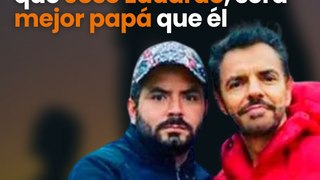 Eugenio Derbez asegura que José Eduardo, será mejor papá que él